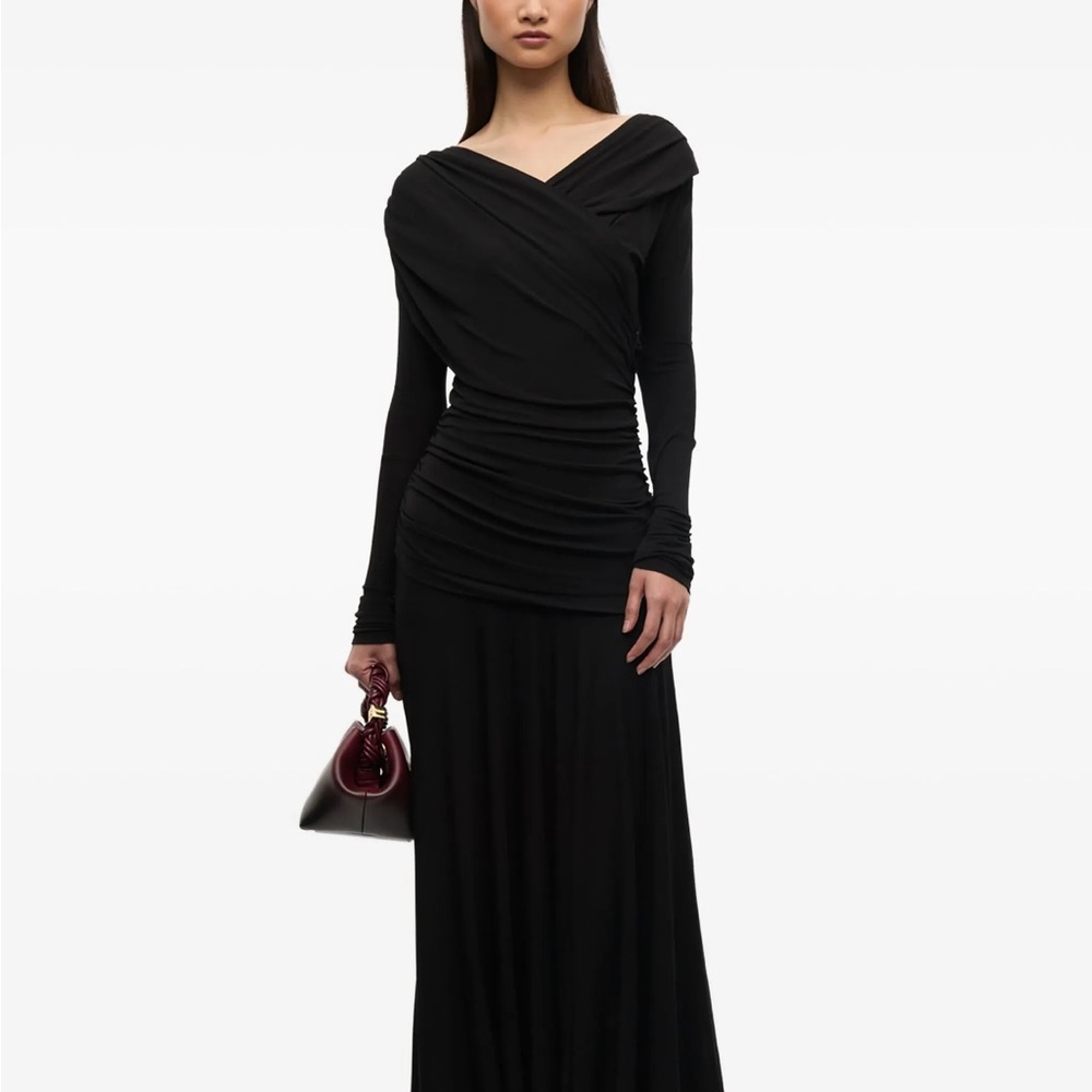 Ganni ruched gown - Picture 7 of 12